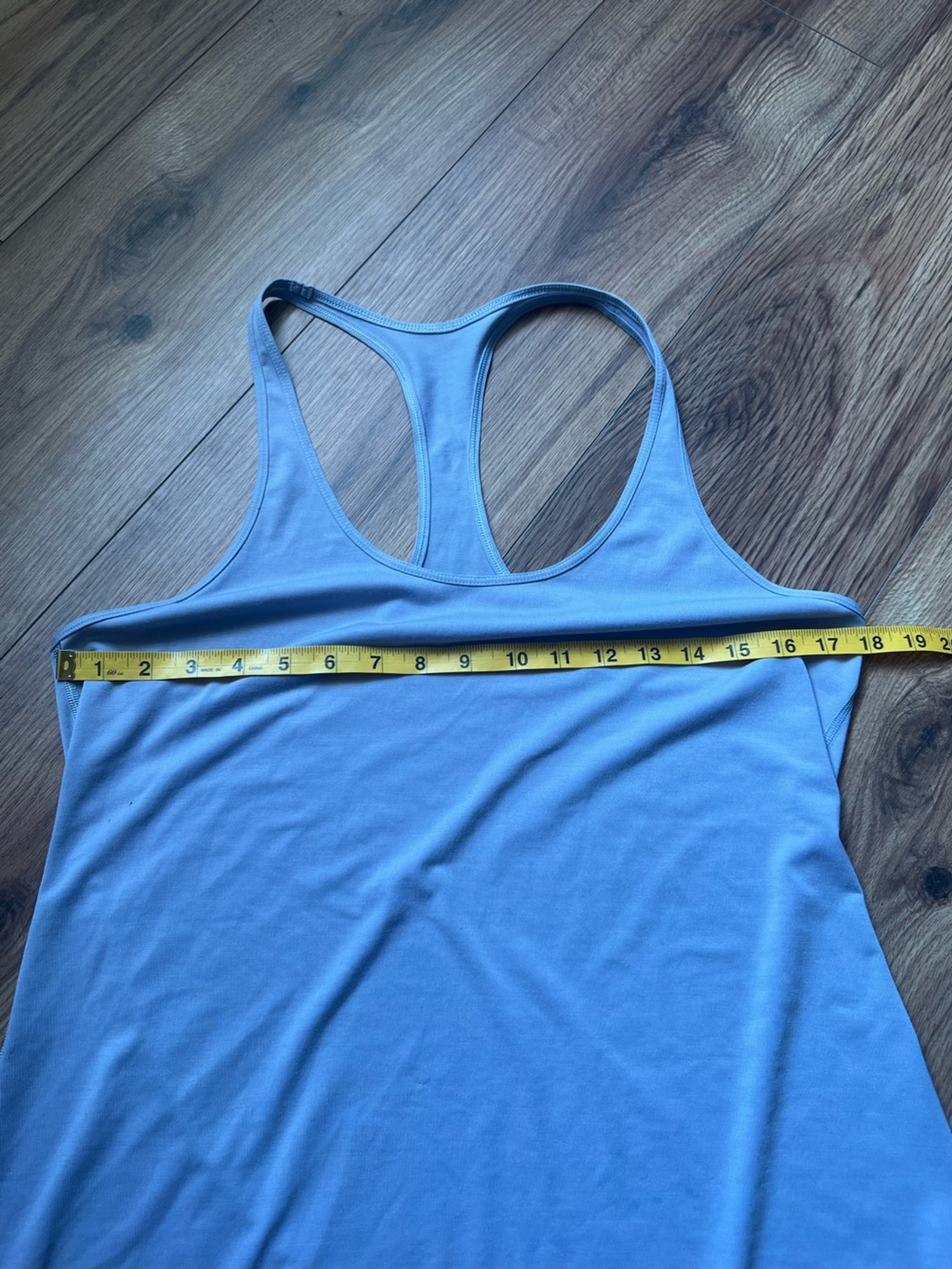 LULULEMON Essential Tank Top Solid Lilac Smoke Pastel Purple Blue 6 - Picture 3 of 3